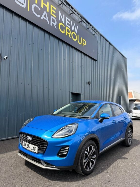 Ford Puma 2025 1.0T Ecoboost Mhev Titanium Suv Hy Blue
