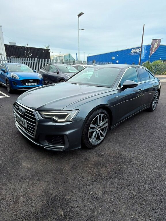 Audi A6 Saloon 2019 2.0 Tdi 40 S Line Saloon S Tronic Grey