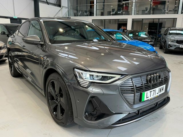 Audi E-tron 2021 55 S Line Sportback Quattro Grey #2