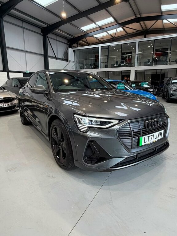 Audi E-tron 2021 55 S Line Sportback Quattro Grey