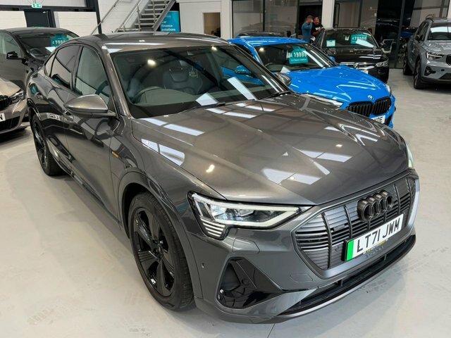 Audi E-tron 2021 55 S Line Sportback Quattro Grey #3