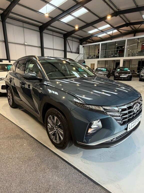 Hyundai Tucson 2023 1.6 T-gdi Mhev Se Connect Suv Hybr LC23FSF Blue #2