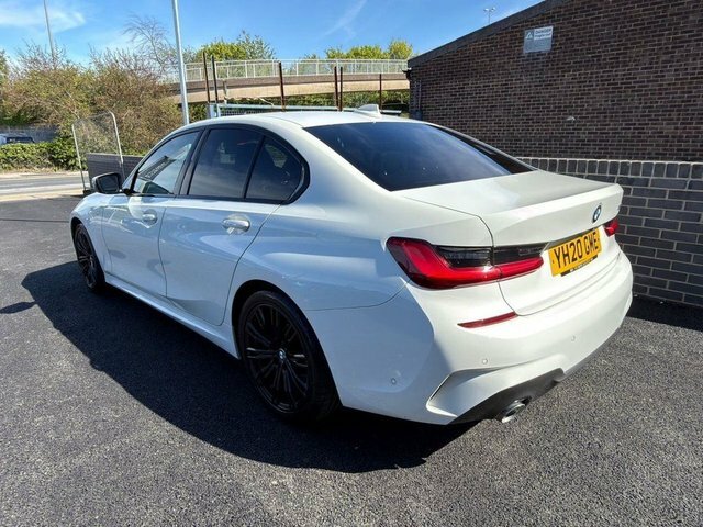 BMW 3 Series 2020 2.0 320D M Sport Saloon Euro YH20GME White #4
