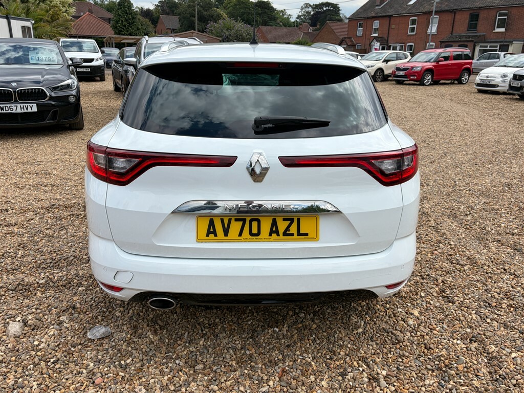 Renault Megane 1.5 L Iconic Dci Edc White #6