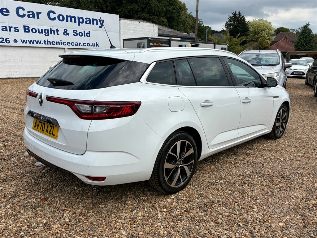 Renault Megane Sport Tourer 1.3 Tce 140 Gt Line Blue #7