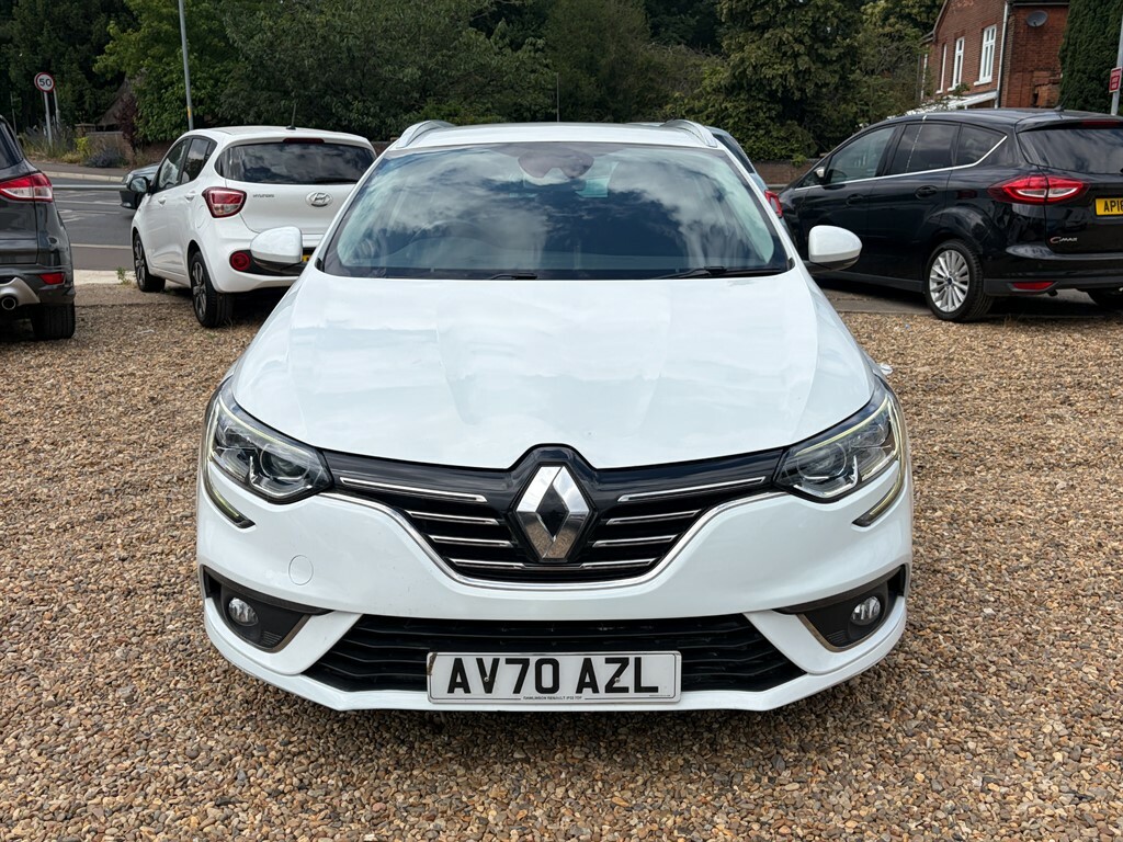 Renault Megane 1.5 L Iconic Dci Edc White #3