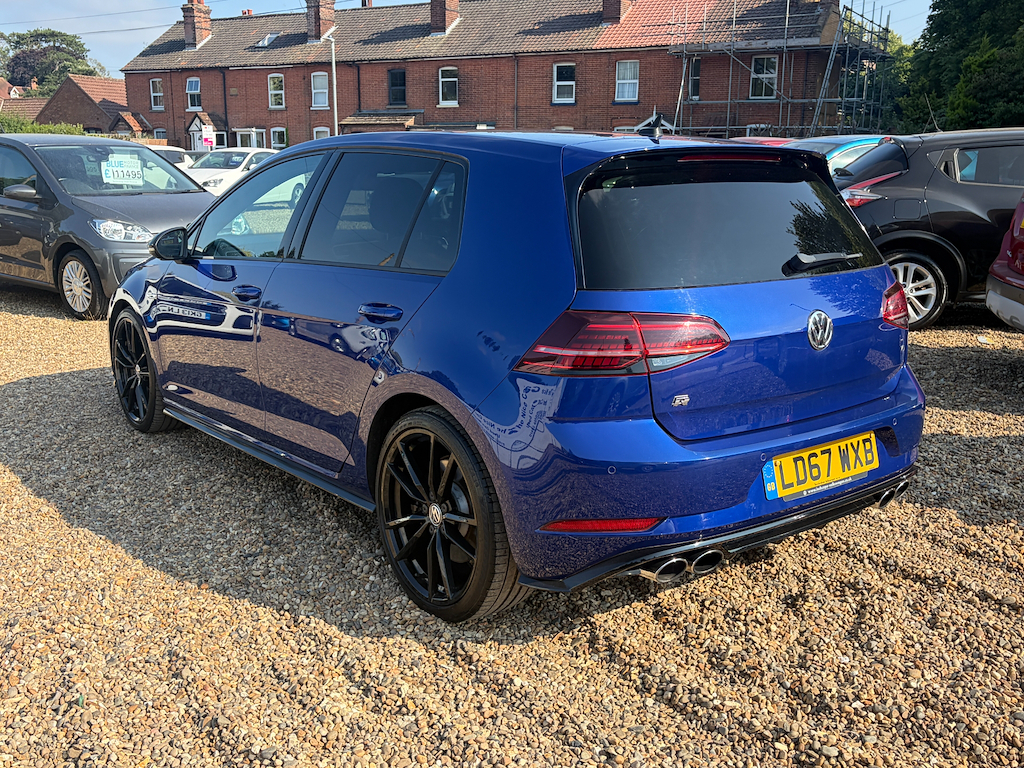 Volkswagen Golf 2.0 L R Tsi Dsg LD67WXB Blue #5
