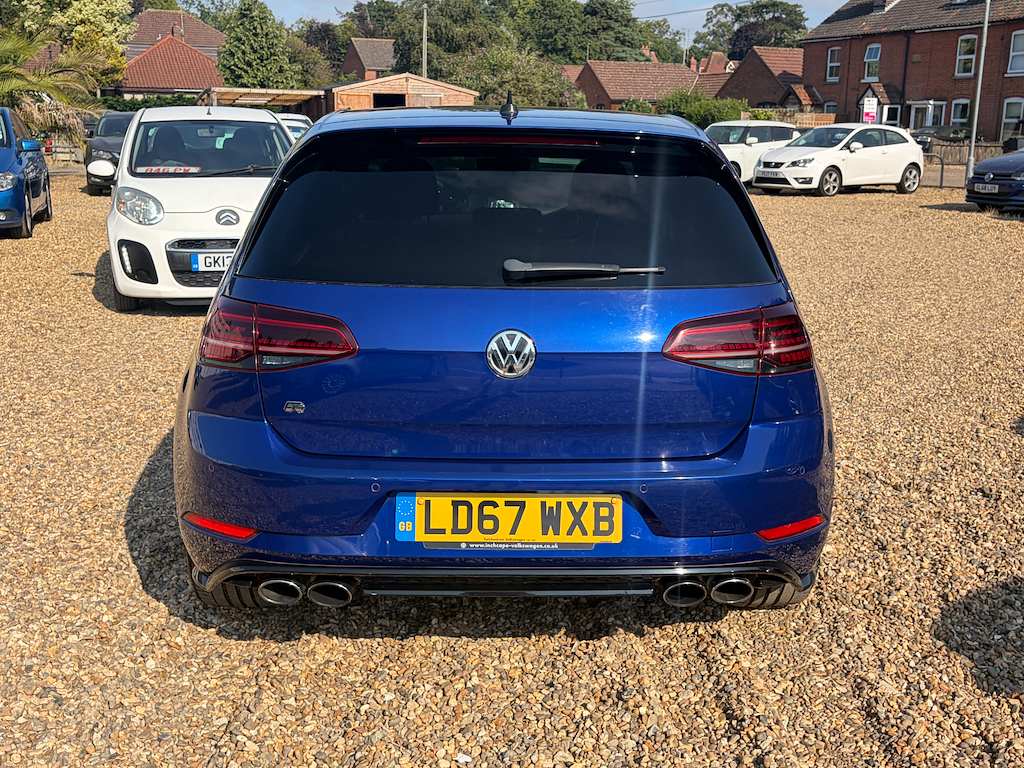 Volkswagen Golf 2.0 L R Tsi Dsg LD67WXB Blue #6
