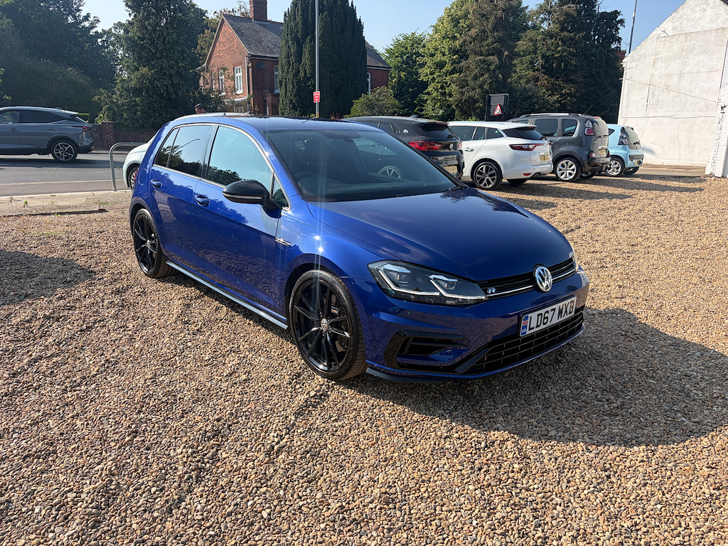 Volkswagen Golf 2.0 L R Tsi Dsg LD67WXB Blue #2