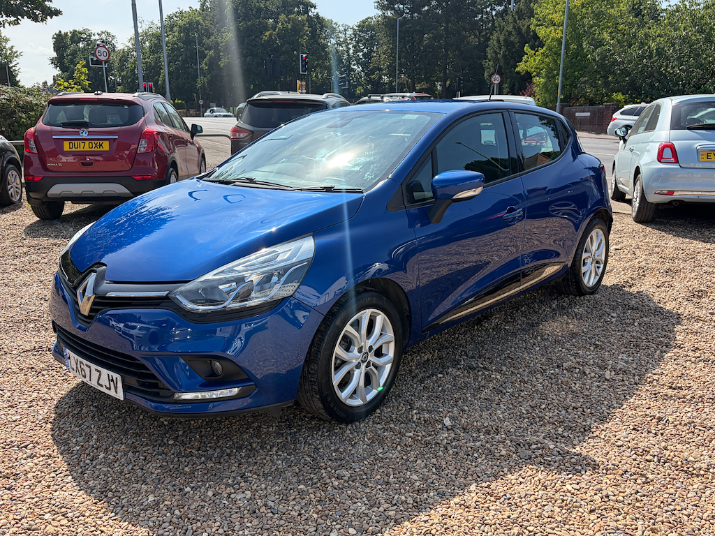 Renault Clio 1.5 L Dynamique Nav Dci Blue #4