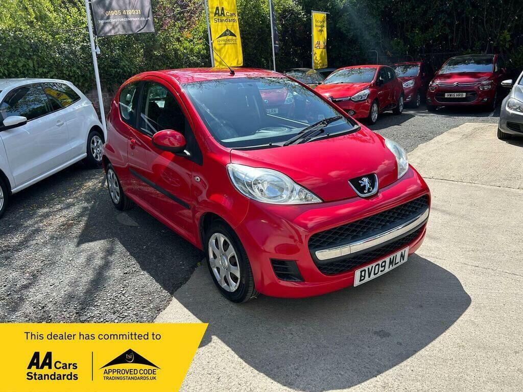 Peugeot 107 Hatchback 1.0 12V Urban Euro 4 200909 DV09MLN Red