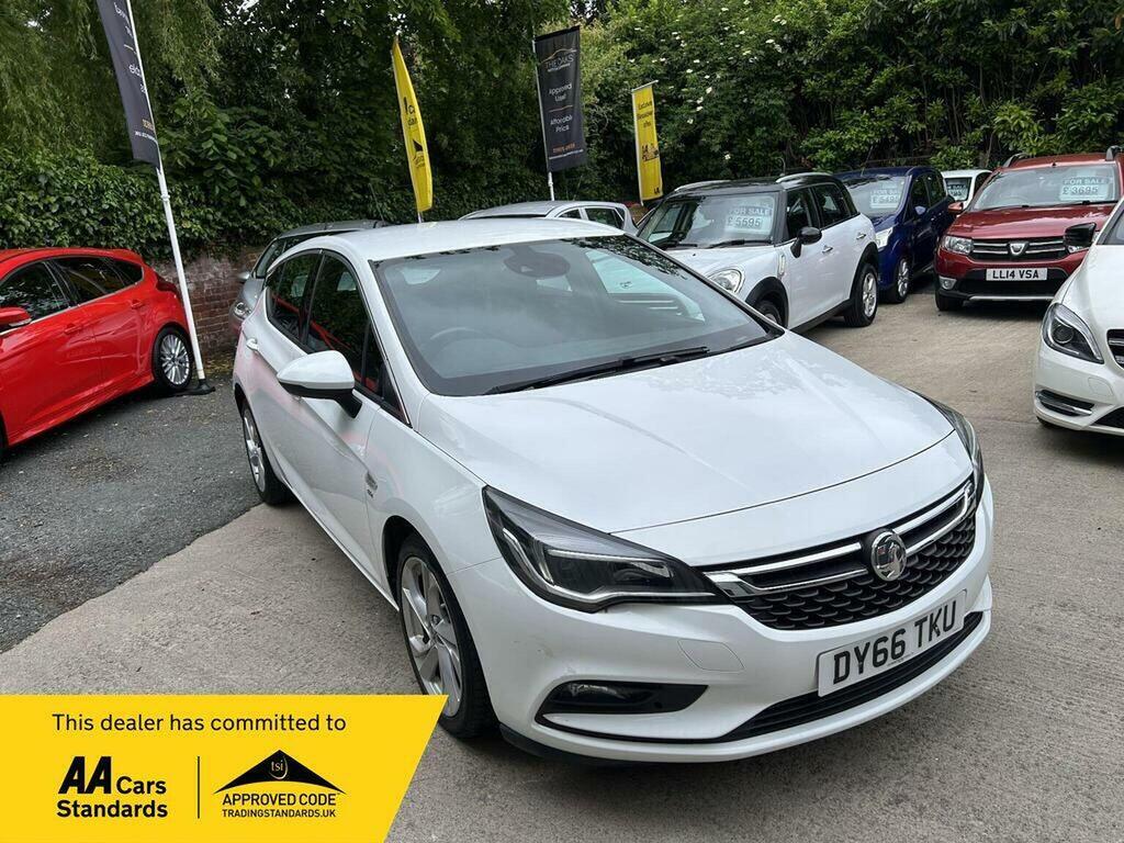 Vauxhall Astra Hatchback 1.4I Turbo Sri Euro 6 201666 White