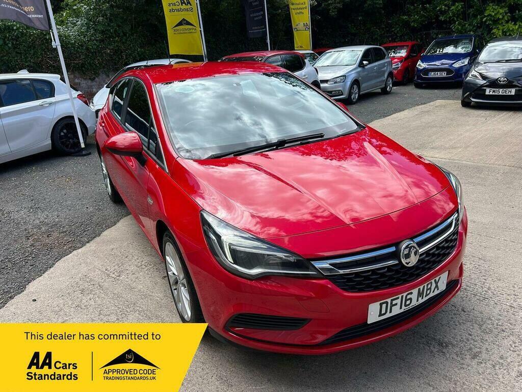 Vauxhall Astra Hatchback 1.4I Energy Euro 6 201616 Red