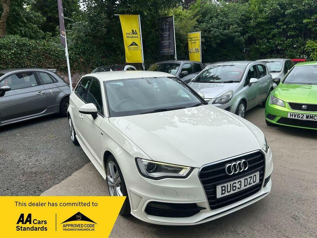 Audi A3 Hatchback 1.4 Tfsi S Line Sportback S Tronic Euro White
