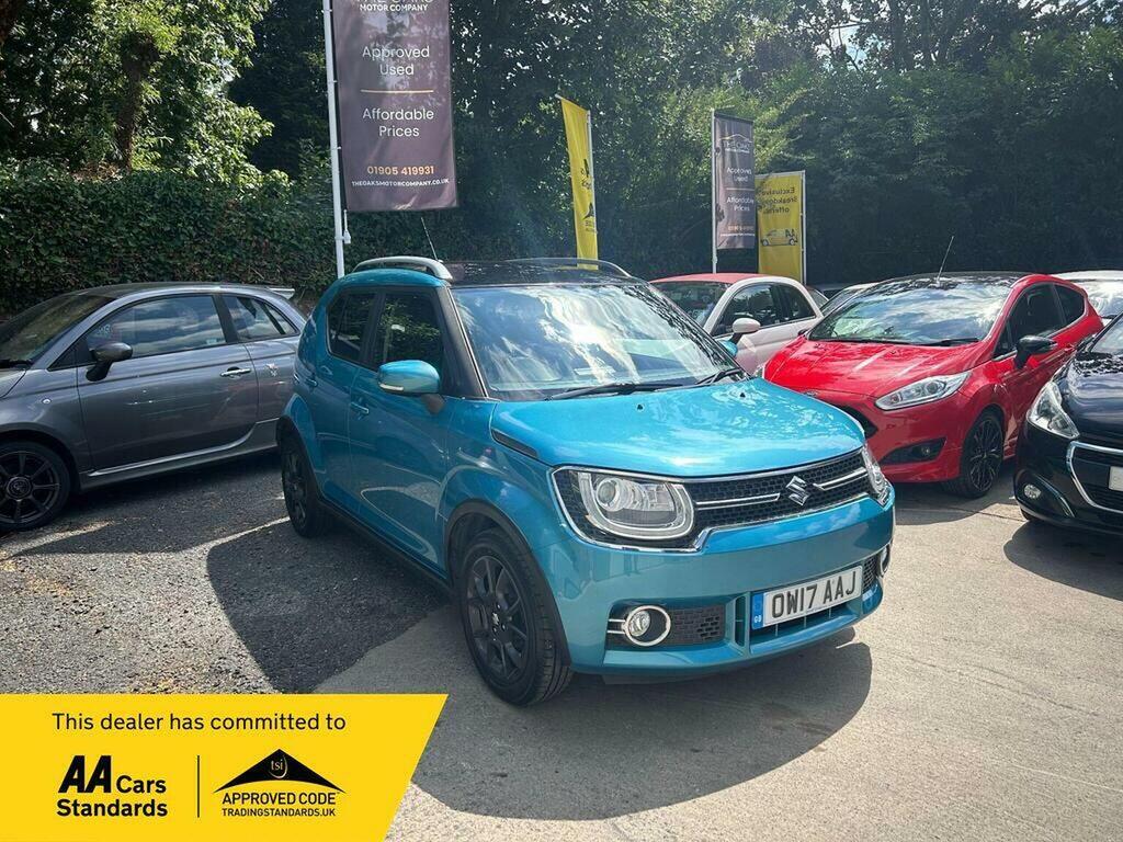 Suzuki Ignis Hatchback 1.2 Dualjet Mhev Sz5 Allgrip Euro 6 Ss Blue