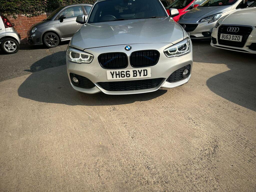 BMW 1 Series Hatchback 1.5 116D M Sport Euro 6 Ss 2016 YH66BYD Silver #6