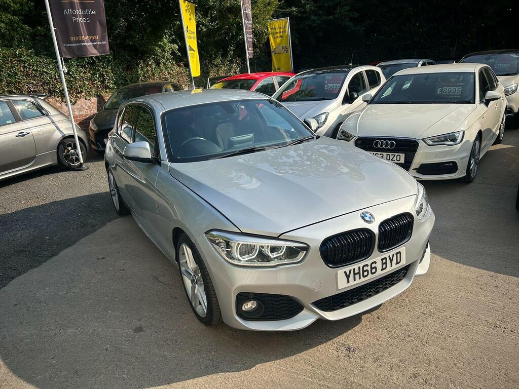BMW 1 Series Hatchback 1.5 116D M Sport Euro 6 Ss 2016 YH66BYD Silver #2