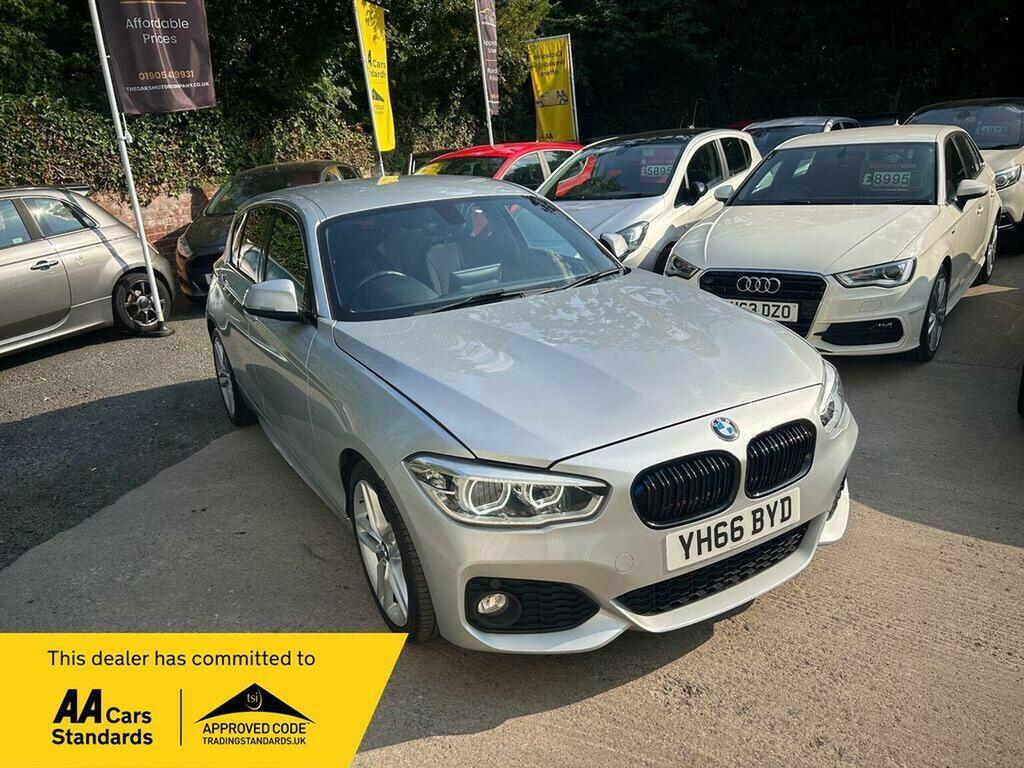 BMW 1 Series Hatchback 1.5 116D M Sport Euro 6 Ss 2016 YH66BYD Silver