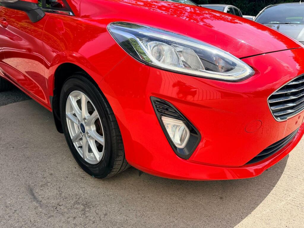 Ford Fiesta Hatchback 1.0T Ecoboost Zetec Euro 6 Ss 20 MF67HHW Red #6
