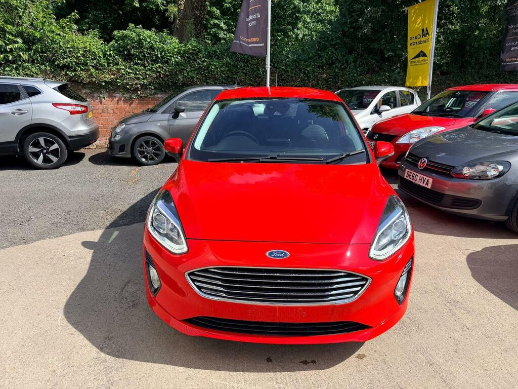 Ford Fiesta Hatchback 1.0T Ecoboost Zetec Euro 6 Ss 20 MF67HHW Red #3