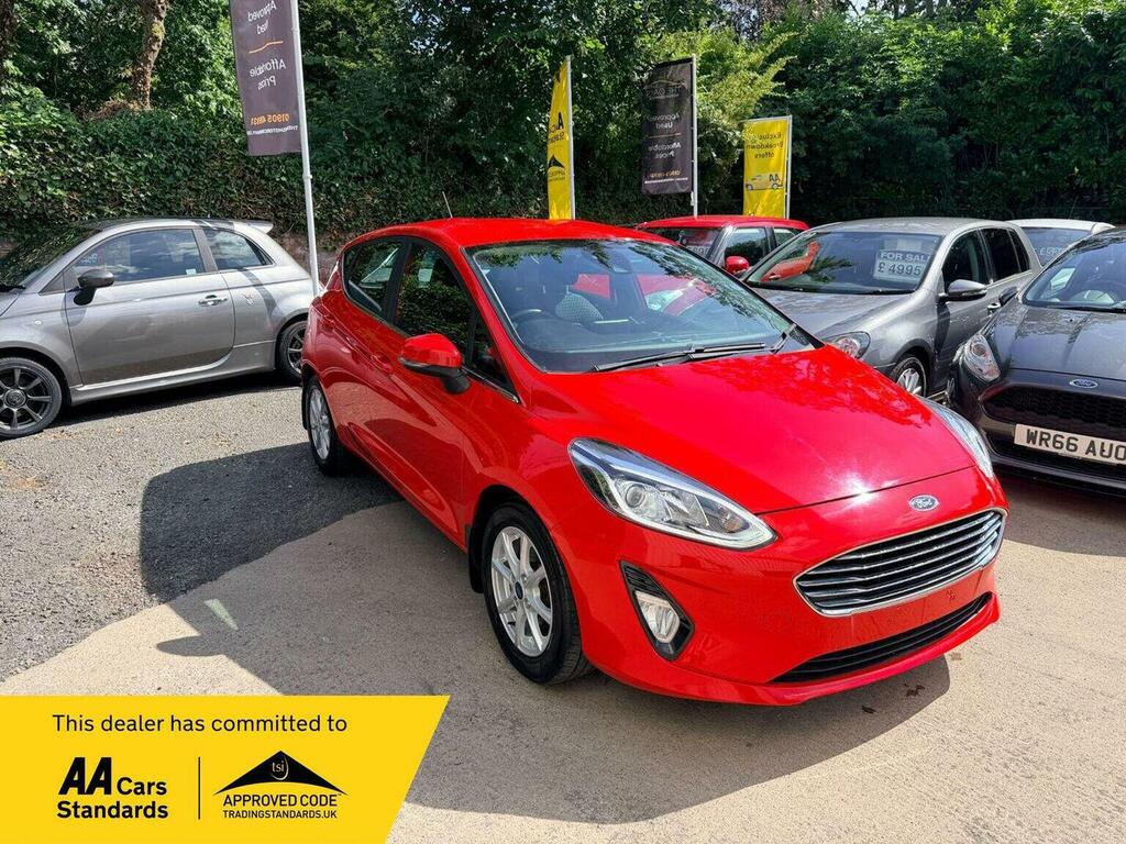 Ford Fiesta Hatchback 1.0T Ecoboost Zetec Euro 6 Ss 20 Red