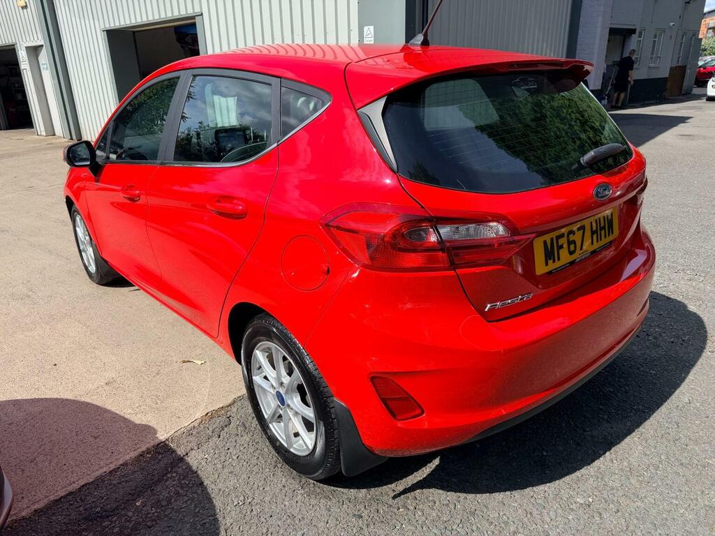 Ford Fiesta Hatchback 1.0T Ecoboost Zetec Euro 6 Ss 20 MF67HHW Red #5