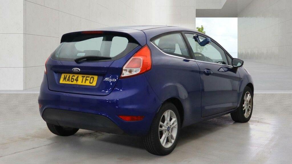 Ford Fiesta Hatchback 1.25 Zetec Euro 5 201464 Blue #6