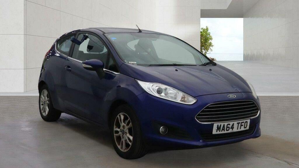 Ford Fiesta Hatchback 1.25 Zetec Euro 5 201464 Blue #2