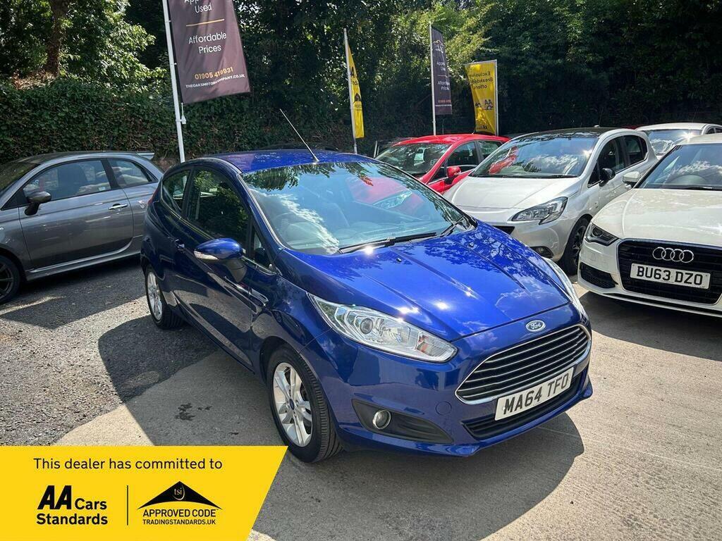 Ford Fiesta Hatchback 1.25 Zetec Euro 5 201464 Blue