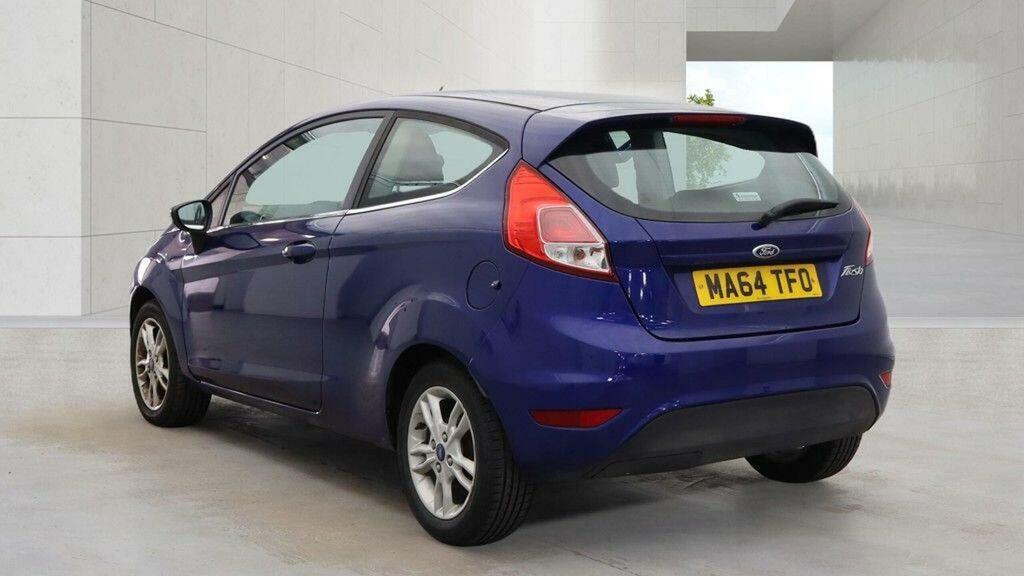 Ford Fiesta Hatchback 1.25 Zetec Euro 5 201464 Blue #5