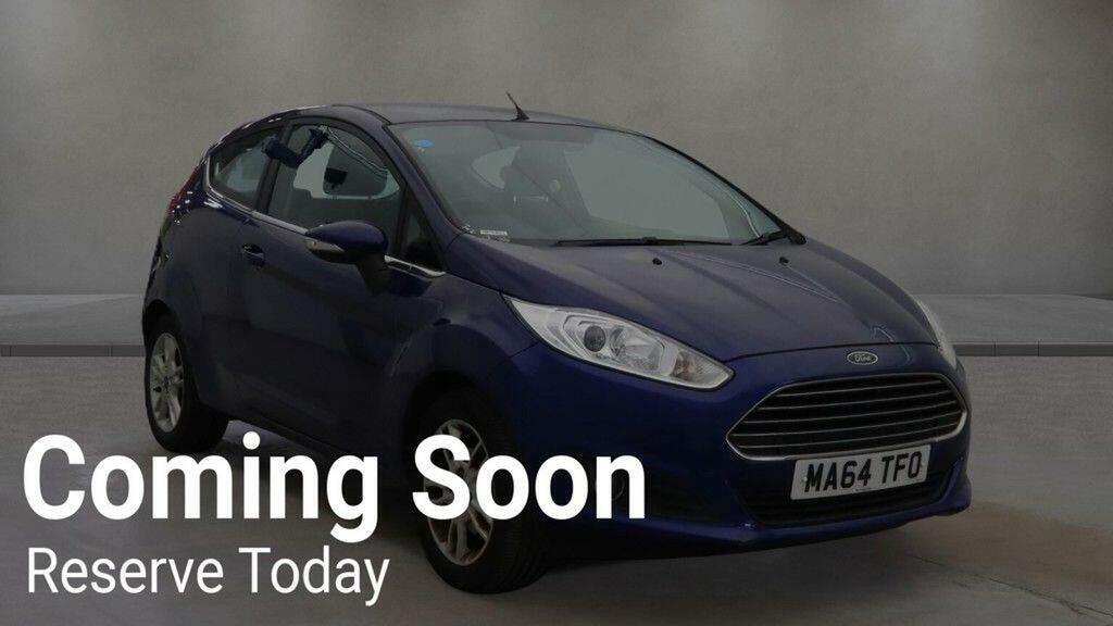 Ford Fiesta Hatchback 1.25 Zetec Euro 5 201464 Blue