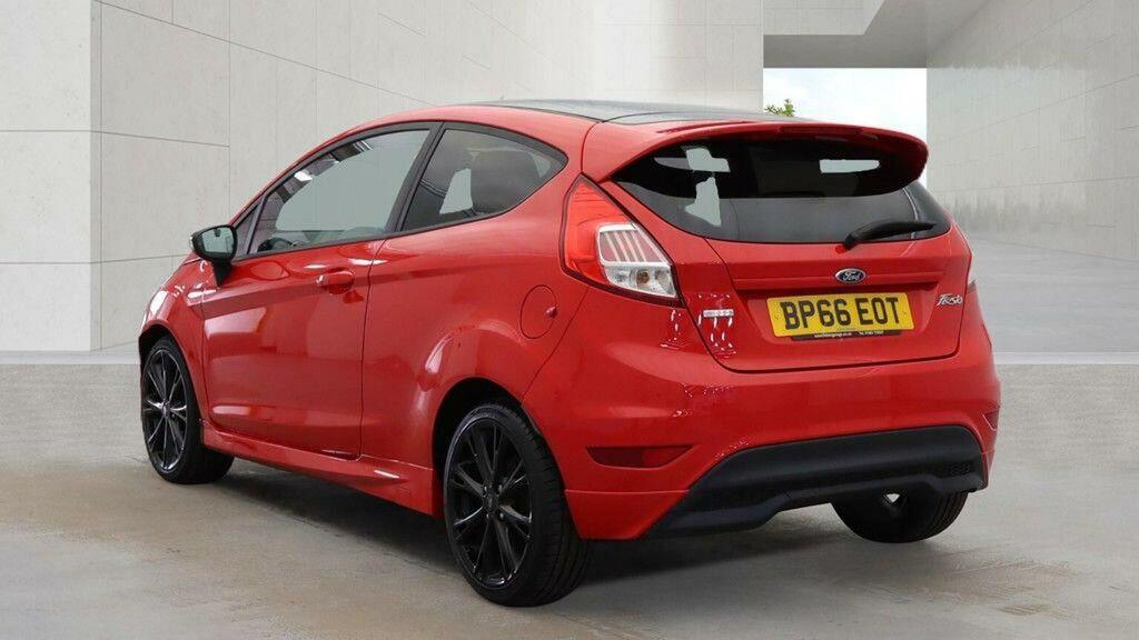Ford Fiesta Hatchback 1.0T Ecoboost St-line Euro 6 Ss Red #5