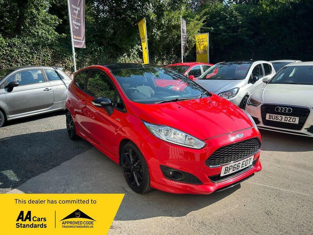 Ford Fiesta Hatchback 1.0T Ecoboost St-line Euro 6 Ss Red