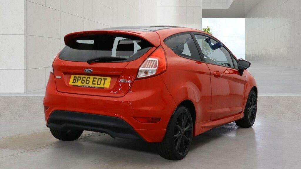Ford Fiesta Hatchback 1.0T Ecoboost St-line Euro 6 Ss Red #6