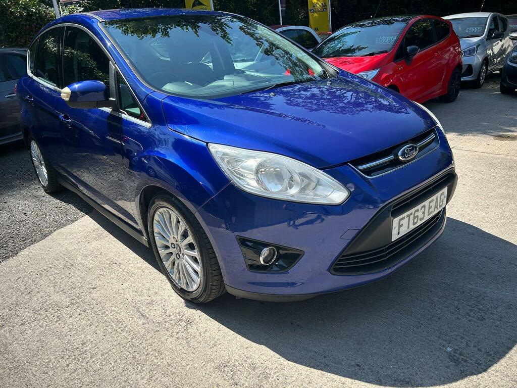 Ford C-Max Mpv 2.0 Tdci Titanium Powershift Euro 5 2014 Blue #6
