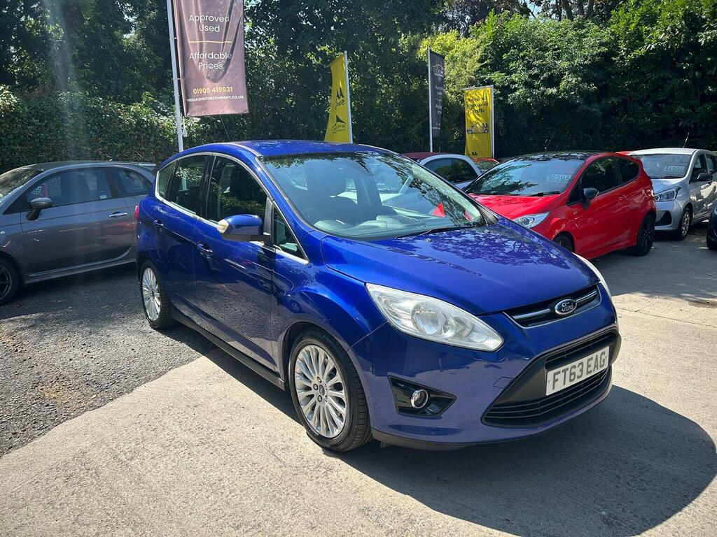 Ford C-Max Mpv 2.0 Tdci Titanium Powershift Euro 5 2014 Blue #2