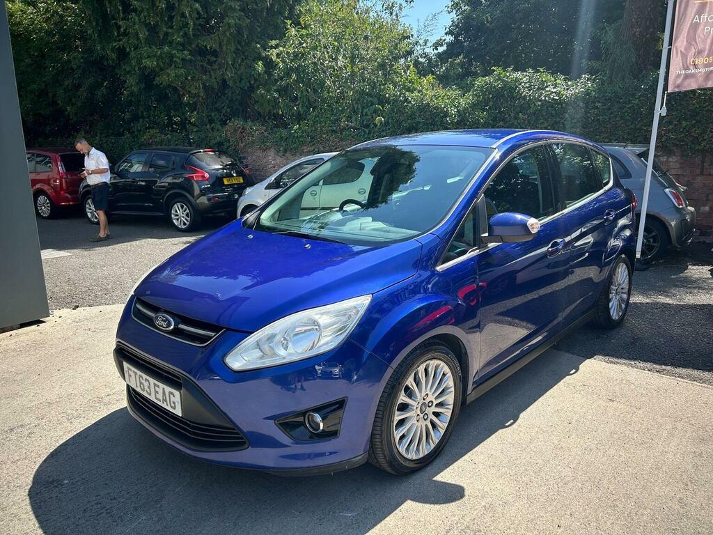 Ford C-Max Mpv 2.0 Tdci Titanium Powershift Euro 5 2014 Blue #4