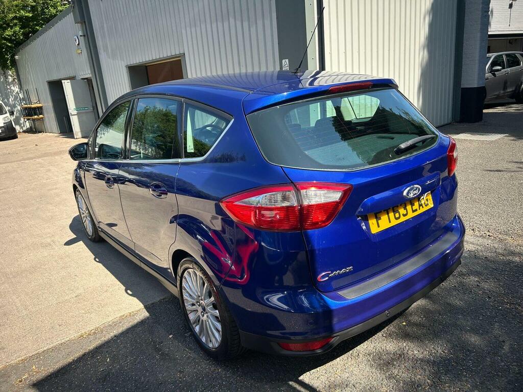 Ford C-Max Mpv 2.0 Tdci Titanium Powershift Euro 5 2014 Blue #5