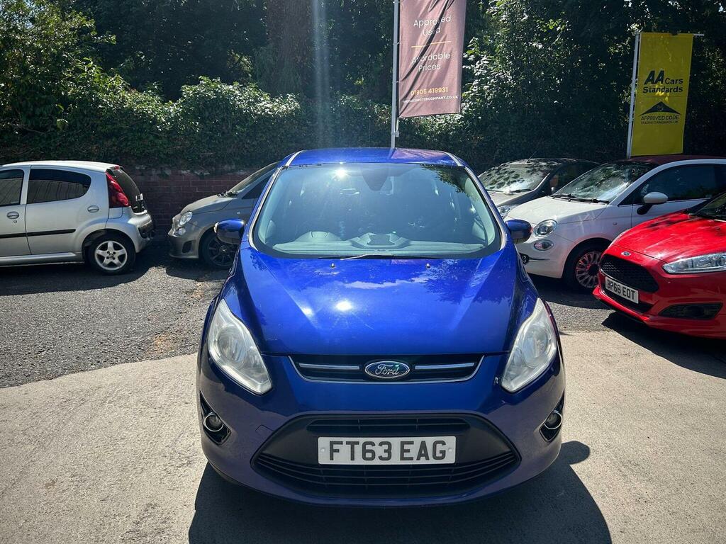 Ford C-Max Mpv 2.0 Tdci Titanium Powershift Euro 5 2014 Blue #3