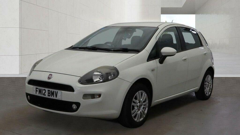Fiat Punto 1.2 Easy Euro 5 White #4