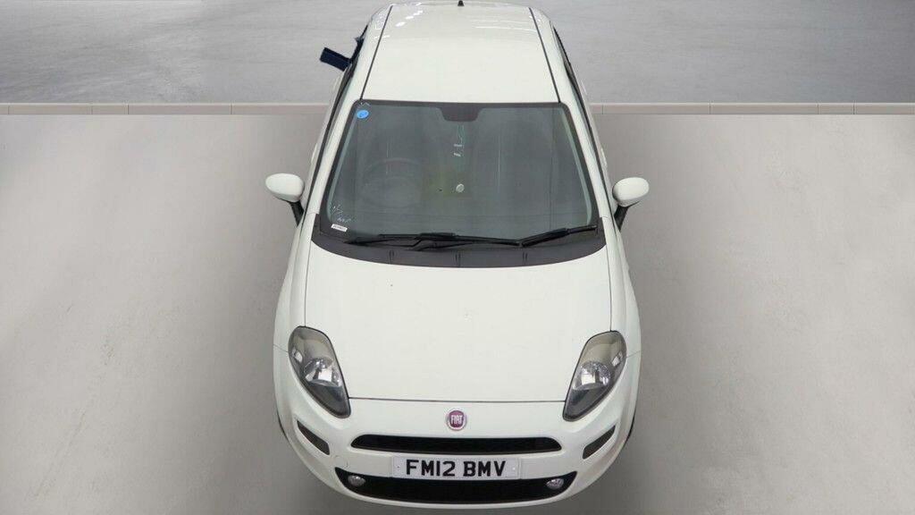 Fiat Punto Hatchback 1.2 Punto 5-Door 199 Es5p69cv 1200 2012 White #9