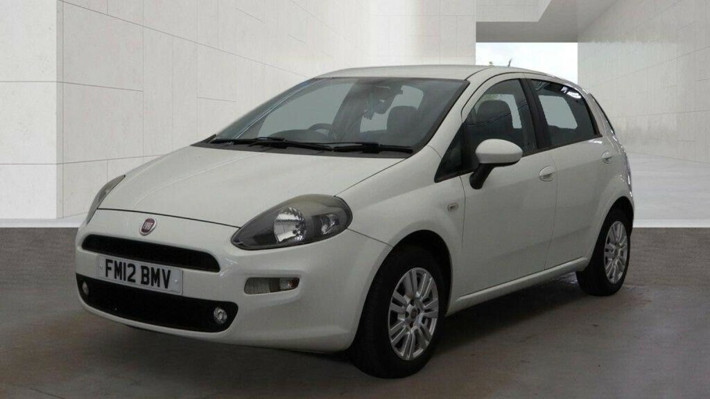 Fiat Punto Hatchback 1.2 Punto 5-Door 199 Es5p69cv 1200 2012 White #15