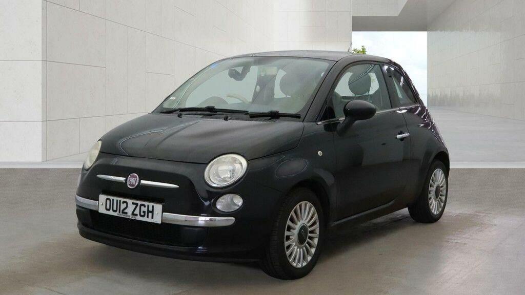 Fiat 500 1.2 Lounge Euro 5 Ss Black #4