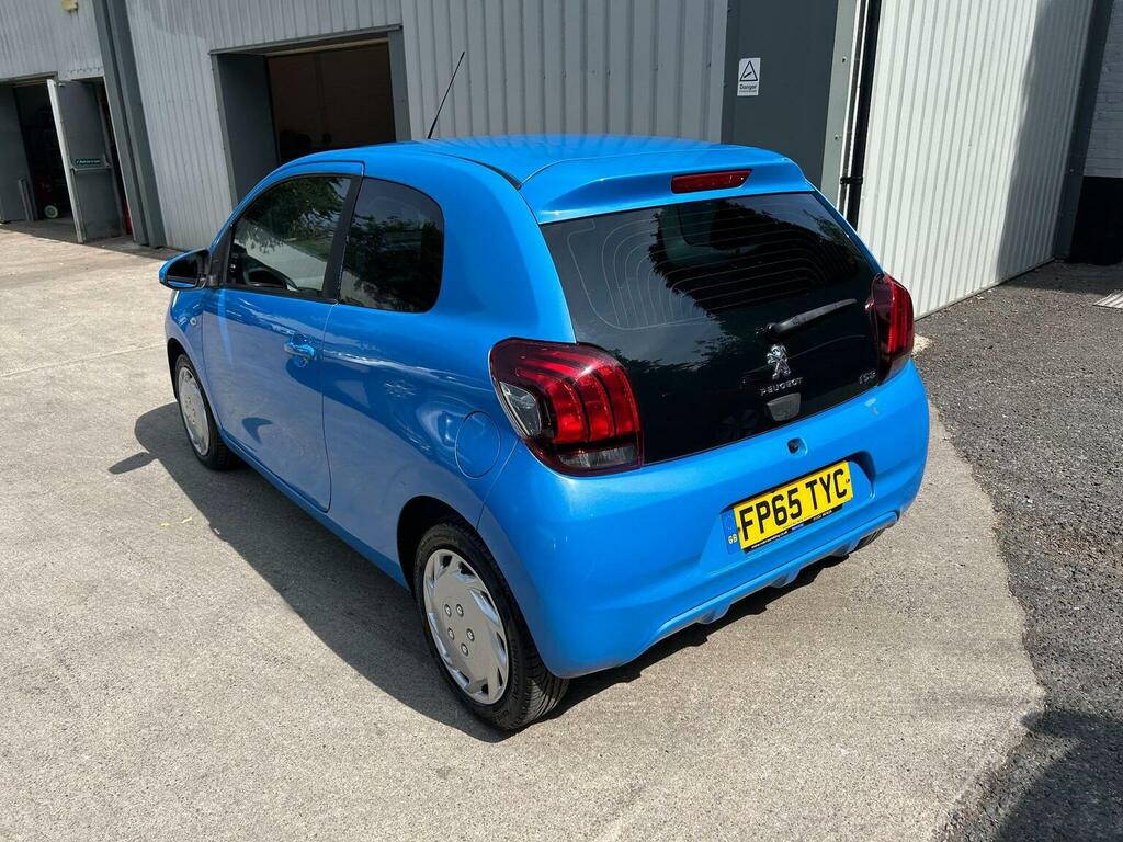 Peugeot 108 Hatchback 1.0 Active Euro 6 201565 FP65TYC Blue #4