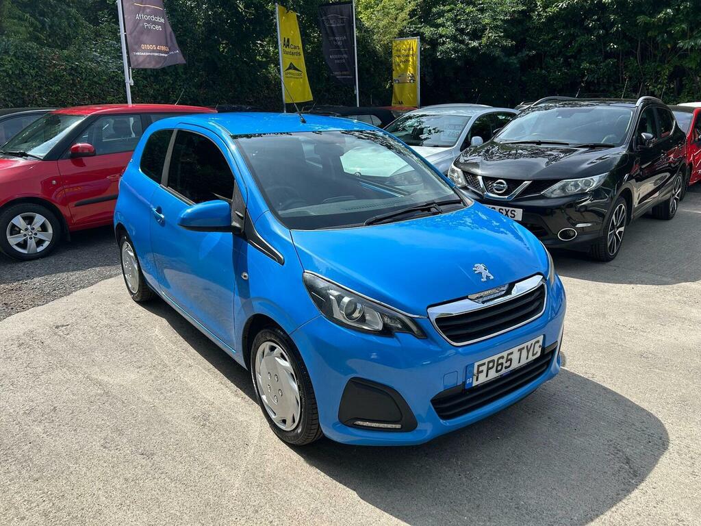 Peugeot 108 Hatchback 1.0 Active Euro 6 201565 FP65TYC Blue