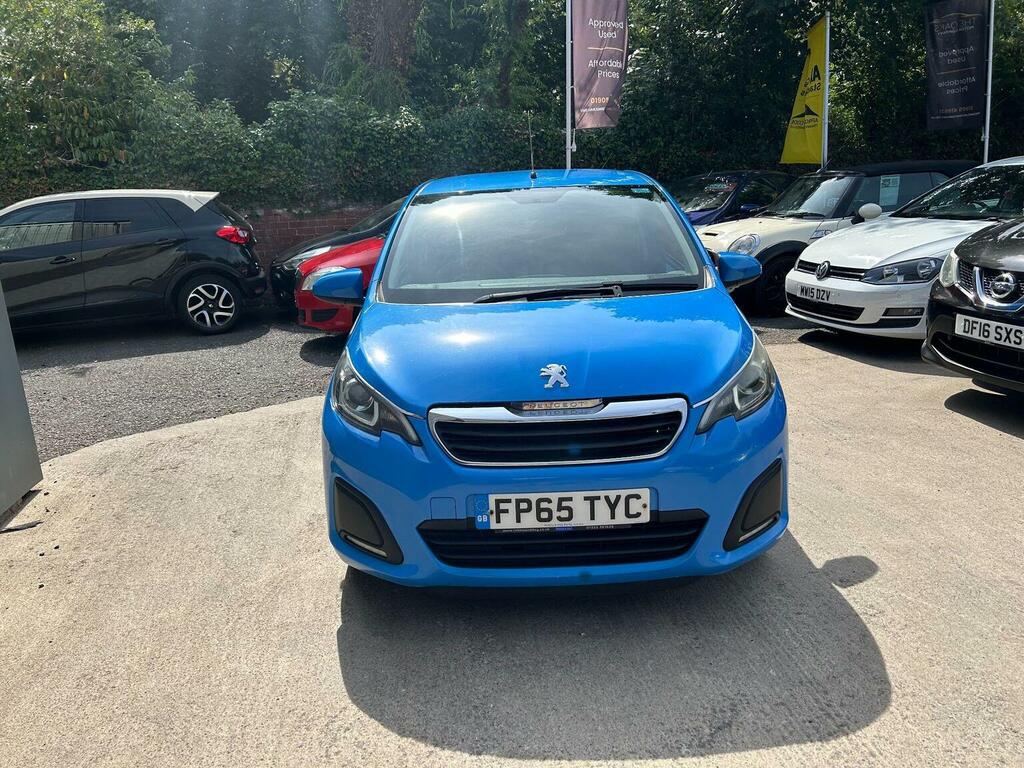 Peugeot 108 Hatchback 1.0 Active Euro 6 201565 FP65TYC Blue #6