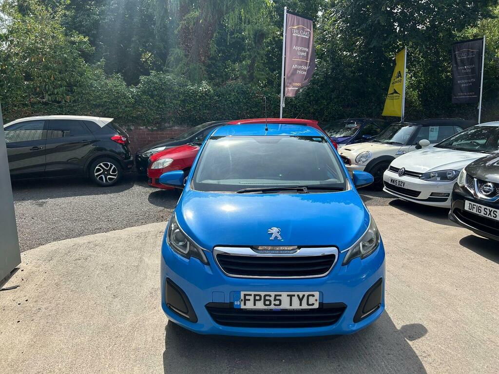 Peugeot 108 Hatchback 1.0 Active Euro 6 201565 FP65TYC Blue #2