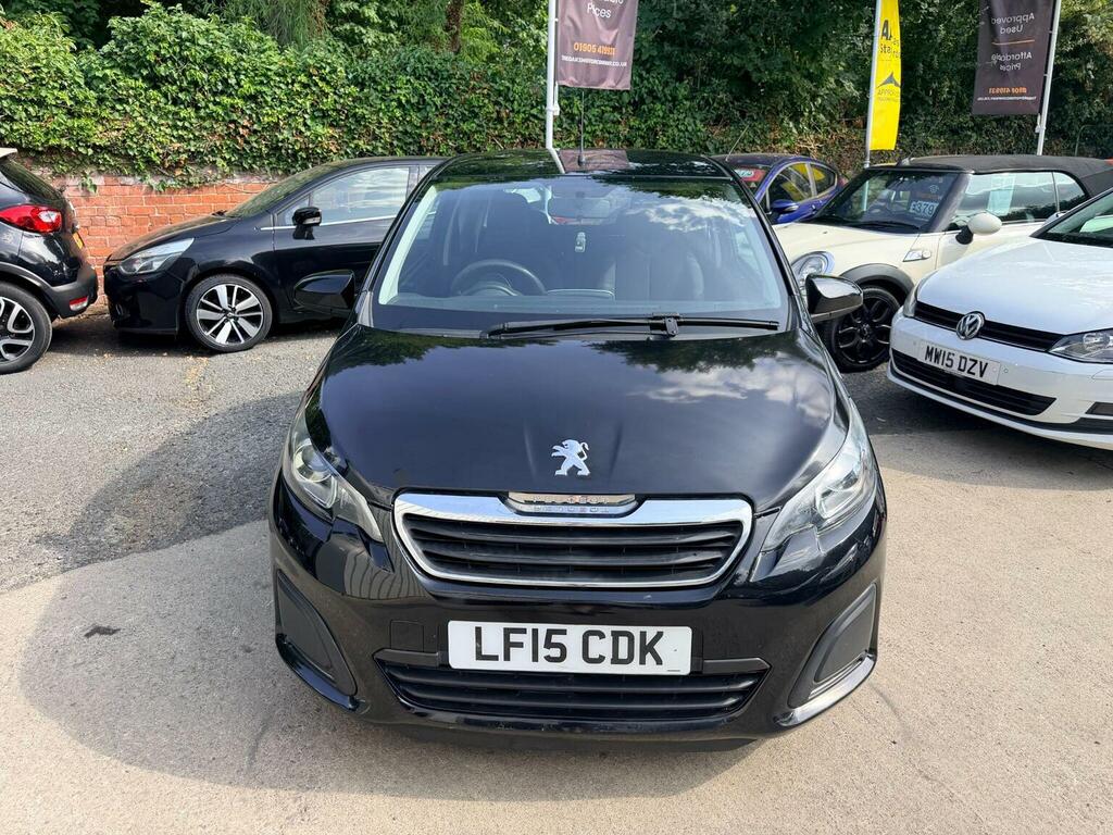 Peugeot 108 Hatchback 1.0 Vti Active Euro 5 Euro 5 20151 Black #2