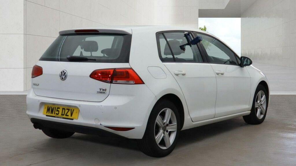 Volkswagen Golf Hatchback 1.4 Tsi Bluemotion Tech Match Euro 5 S MW15DZV White #6