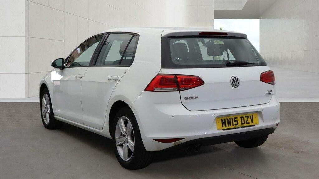 Volkswagen Golf Hatchback 1.4 Tsi Bluemotion Tech Match Euro 5 S MW15DZV White #5